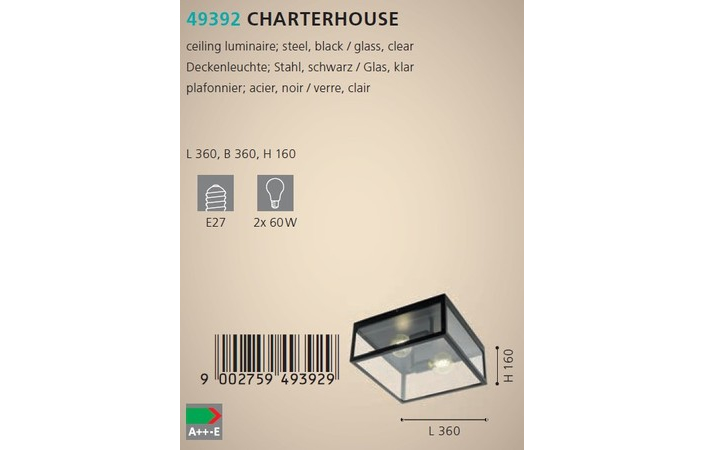Светильник CHARTERHOUSE (49392), EGLO - Зображення 49392--.jpg