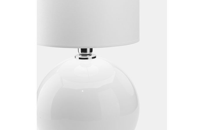 Настільна лампа PALLA SMALL WHITE-SILVER (5066), TK LIGHTING - Зображення 5066-2.jpg