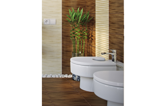 Фриз Bamboo коричневый 30x400x9 Golden Tile - Зображення 537e7-0949775001532592981.jpg