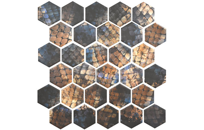 Мозаїка HP 6026 MATT Hexagon 295x295x9 Котто Кераміка - Зображення 564fc-hp-6026-mat-.jpg