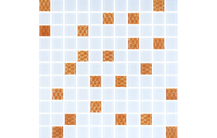 Мозаїка GMP 0825016 С2 Print 13-White MATT 300×300x8 Котто Кераміка - Зображення 57bee-gmp-0825016.jpg