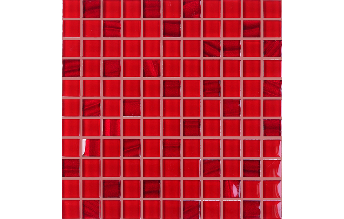 Мозаїка GM 8016 C2 Red Silver S6-Cherry 300x300x8 Котто Кераміка - Зображення 580db-gm-8016-rose.jpg