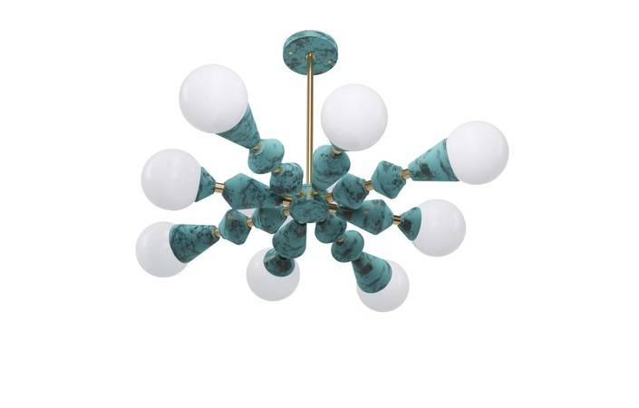 Люстра Stella dome chandelier V 8 (6007-3), Pikart  - Зображення 6007-3.jpg