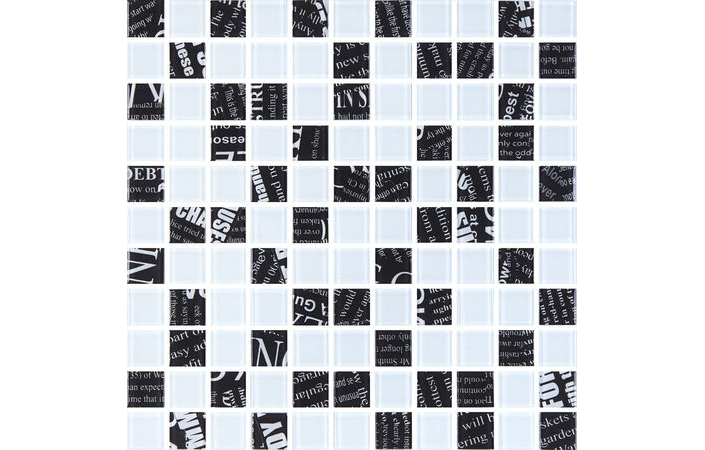Мозаика GMP 0425048 С2 Print 45-White 04 300×300x4 Котто Керамика - Зображення 6258d-gmp-0425048.jpg