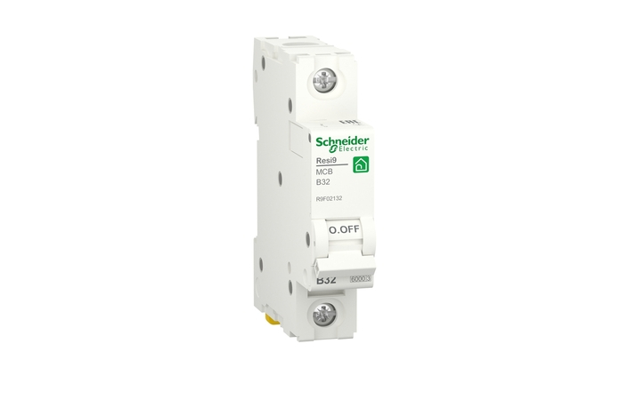 Автоматичний вимикач 6kA 1P 32A RESI9 (R9F02132), Schneider Electric - Зображення 6815508-0f157.jpg