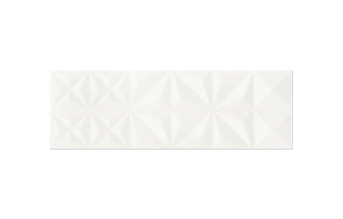 Плитка стінова White Glossy Squares Structure 250×750x10 Opoczno - Зображення 684fe-white-glossy-squares-structure-25x75.jpg