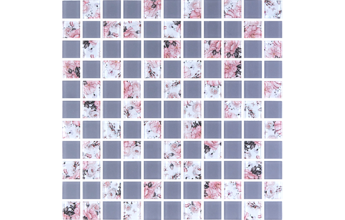 Мозаика GMP 0825009 С2 Print 8-Grey W MATT 300×300x8 Котто Керамика - Зображення 69f54-gmp-0825009.jpg