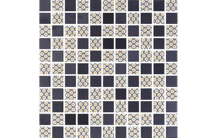 Мозаика GMP 0825002 С2 Print 2-Black MATT 300×300x8 Котто Керамика - Зображення 702c1-gmp-0825002.jpg