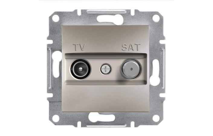 Розетка TV-SAT конечная 1dB Бронза ASFORA (EPH3400169), Schneider Electric - Зображення 7297342-92cc2.jpg