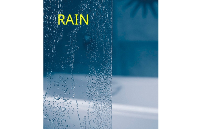 Шторка для ванни двохелементна VSK2 ROSA 140 L Rain, RAVAK - Зображення 76L7010041-R.jpg
