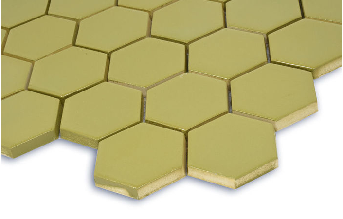 Мозаїка H 6016 Hexagon Olive 295×295x9 Котто Кераміка - Зображення 78629-h_6016-olive-.jpg
