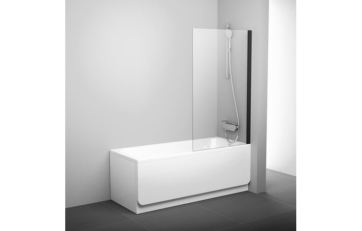 Шторка для ванни нерухома одноелементна PVS1-80 Transparent (79840300Z1), RAVAK - Зображення 79840300Z1.jpg