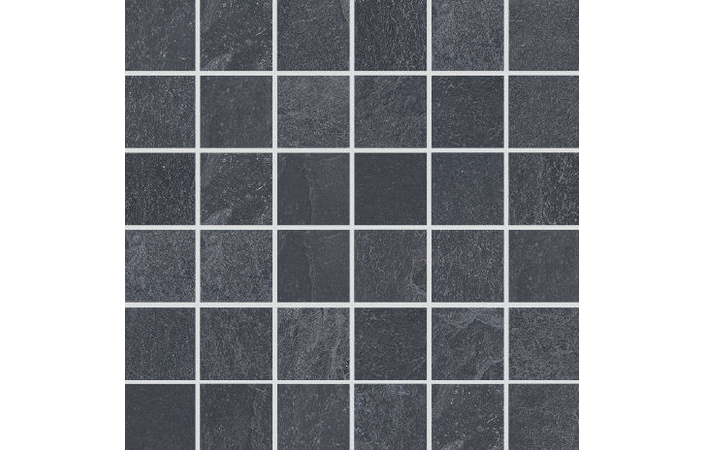 Мозаїка MQCXST9В SLATE Black 300х300x9,2 Zeus Ceramica - Зображення 7f506-mosaic-slate-black.jpg