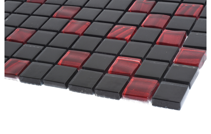 Мозаика GM 8005 C2 Red Silver S6-Black 300×300x8 Котто Керамика - Зображення 80737-gm_8005.jpg
