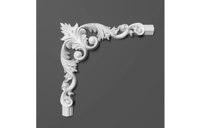 Кутовий елемент поліуретановий Grand Decor (HCR 516-4), ELITE DECOR - Зображення 8SCPPFU_HCR_516-4.jpg