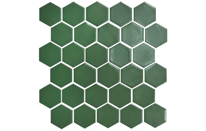 Мозаика H 6010 Hexagon Forestgreen 295x295x9 Котто Керамика - Зображення 91fb0-h-6010-forestgreen-.jpg