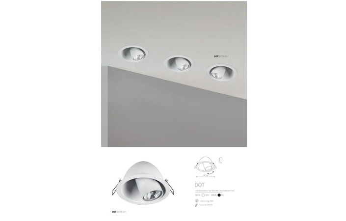 Точечный светильник DOT WHITE (9378), Nowodvorski - Зображення 9378-_.jpg