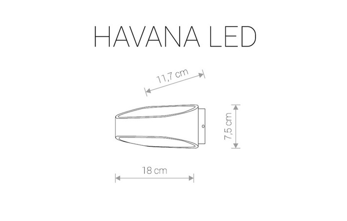 Світильник вуличний HAVANA LED (9511), Nowodvorski - Зображення 9511--.jpg