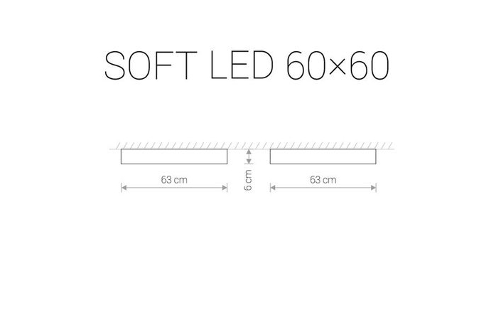 Светильник SOFT LED WHITE 60X60 (9530), Nowodvorski - Зображення 9530--.jpg