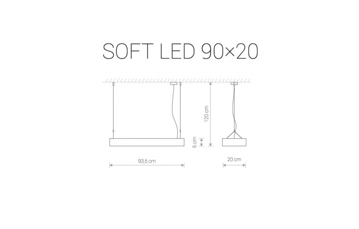 Люстра SOFT LED WHITE 90X20 (9544), Nowodvorski - Зображення 9544-.jpg