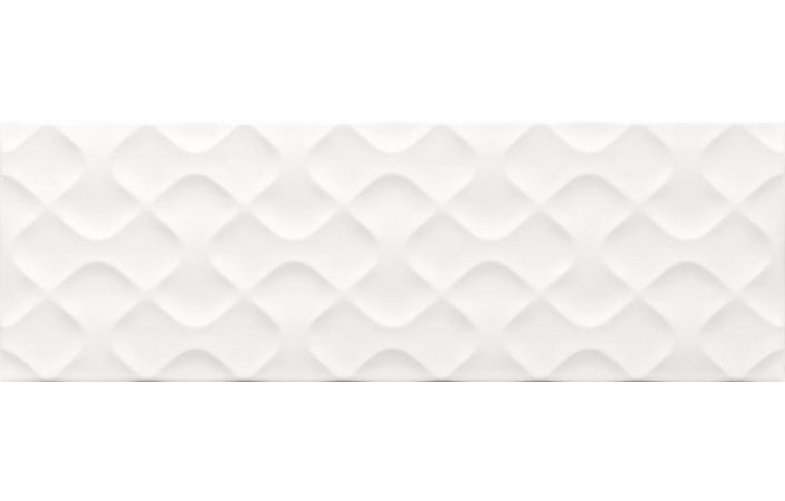 Плитка стінова STRUCTURY 3D Ribbon White 250×750X9 Ceramika Color - Зображення 97975-struktura_ribbon_white_25x75.jpg