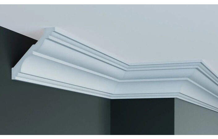 Карниз поліуретановий Gaudi Decor (P 202), ELITE DECOR - Зображення ATUI6W1_P_202.jpg