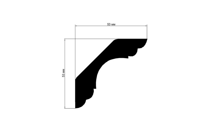 Карниз поліуретановий Gaudi Decor (P 210 Flexi), ELITE DECOR - Зображення ATUI6W1_P_210_Flexi-.jpg
