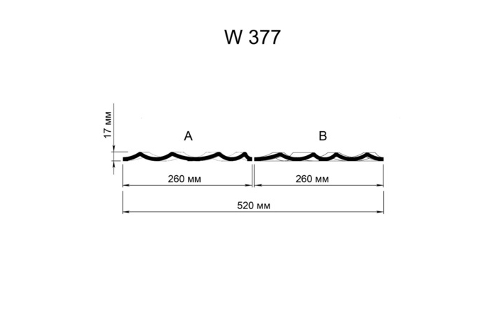 Панель поліуретанова Art Decor (W 377(A+B)), ELITE DECOR - Зображення BWV3POZ_W_377(AB)--.jpg