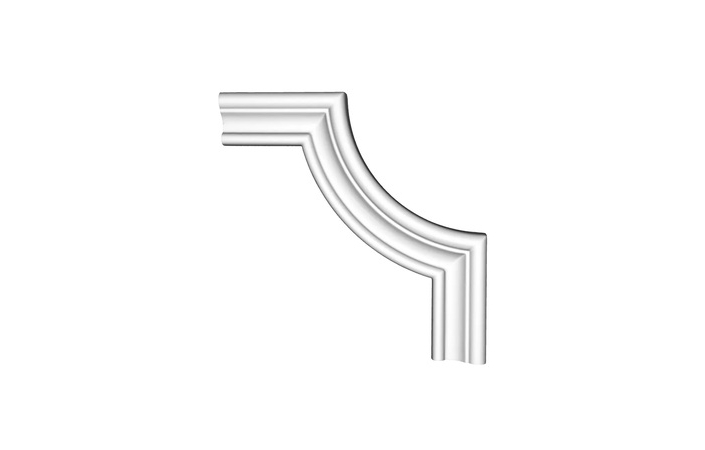 Угловой элемент молдинга полиуретановый Gaudi Decor (CF 3063B), ELITE DECOR - Зображення CF_3063B.jpg