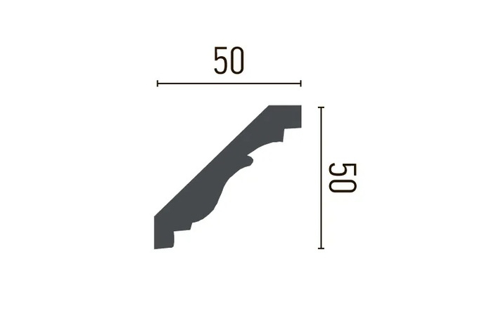 Карниз полиуретановый Gaudi Decor (C 1041), ELITE DECOR - Зображення C_1041-.jpg