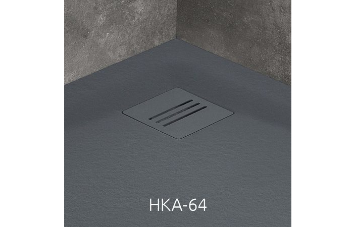 Решетка для поддона Kyntos Grid anthracite (HKA-64), RADAWAY - Зображення HKA-64-antracyt.jpg