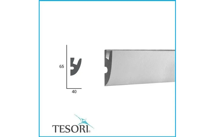 Карниз для LED освітлення Tesori (KD 303), ELITE DECOR - Зображення KD_303-.jpg