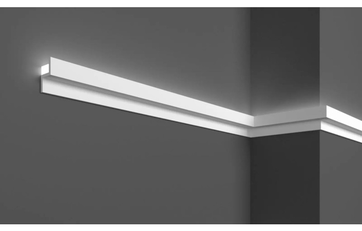 Карниз полімерний для LED освітлення Grand Decor (KH 902), ELITE DECOR - Зображення KH_902.jpg