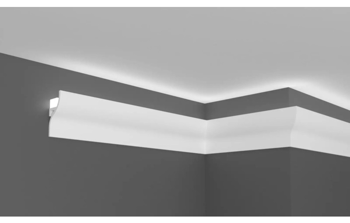 Карниз полімерний для LED освітлення Grand Decor (KH 906), ELITE DECOR - Зображення KH_906.jpg
