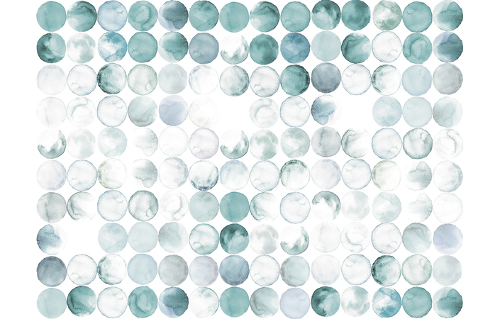 Фотошпалери LeoPrint Акварельний дощ - Зображення OML9BJH_PW-0053.jpg