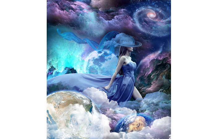 Фотошпалери LeoPrint Космічні думки - Зображення OML9BJH_PW-0061.jpg