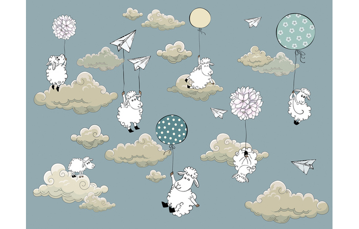 Фотошпалери LeoPrint Овеча втеча - Зображення VCE6XUC_PW-0012.jpg