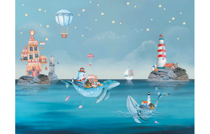 Фотошпалери LeoPrint Подорож на китах - Зображення VCE6XUC_PW-0013.jpg