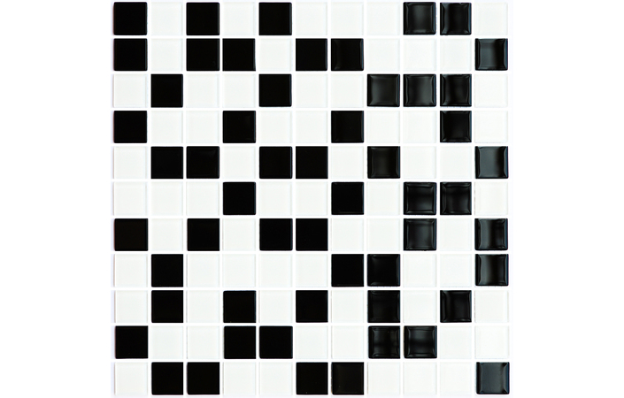 Мозаїка GM 4001 С2 Black-White 300x300x4 Котто Кераміка - Зображення 1