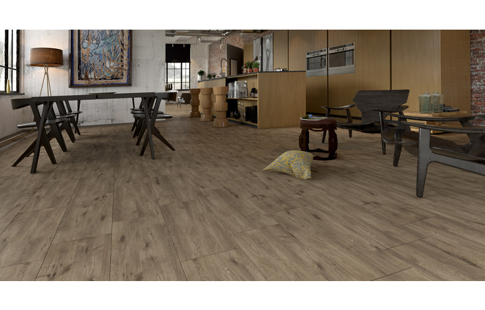 Плитка керамогранитная Alpina Wood коричневый 150x900x10 Golden Tile - Зображення b13dd-0617753001532601530.jpg