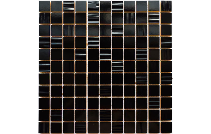 Мозаїка СМ 3001 С2 Black-Black 300x300x9 Котто Кераміка - Зображення b208c-cm-3001-c2-black-black-str.jpg