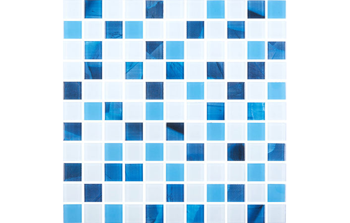 Мозаика GMP 0425018 С3 Print 19-Blue D MATT-White MATT 300×300x4 Котто Керамика - Зображення bb39d-gmp-0425018.jpg