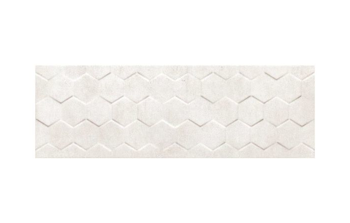 Плитка стінова UNIVERSAL White Hexagon 250x750x9 Ceramika Color - Зображення bce18-universal_white_hexagon_25x75.jpg