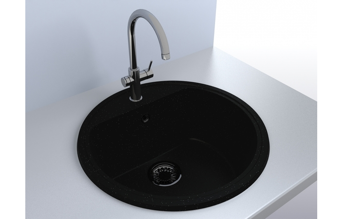 Кухонна мийка MALIBU Black, MIRAGGIO - Зображення bl-1.jpg