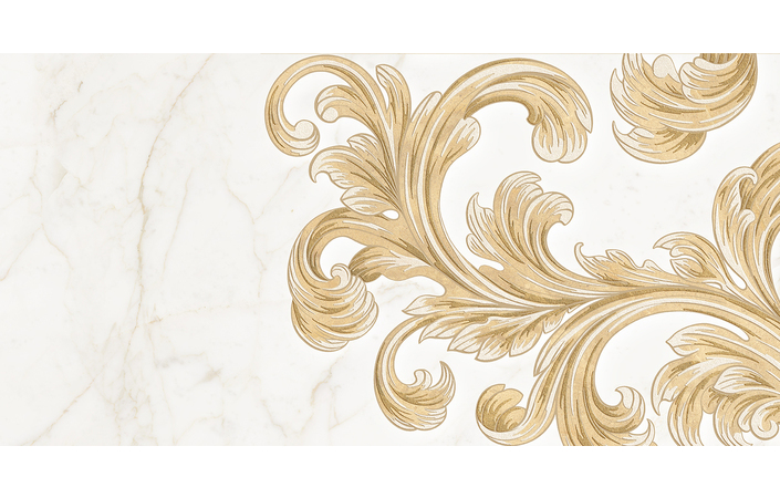 Декор Saint Laurent Decor №1 белый 300x600x9 Golden Tile - Зображення c14b4-b1.jpg