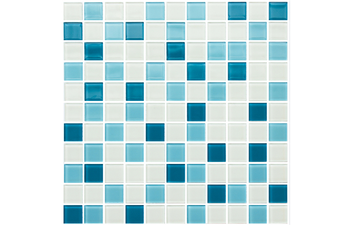 Мозаїка GM 4039 C3 Cerulean M-Cerulean W-White 300x300x4 Котто Кераміка - Зображення cbe3c-gm-4039-c3-cerulean-m-cerulean-w-white.jpg