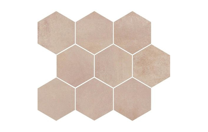 Мозаика Arlequini Hexagon 280x337x11 Opoczno - Зображення cdec0-arlequini-mosaic-hexagon-28x33-7.jpg