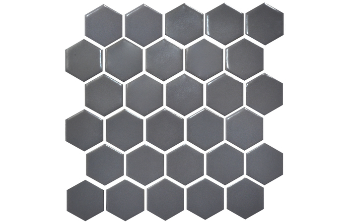 Мозаїка H 6003 Hexagon Grey Shedol 295×295x9 Котто Кераміка - Зображення d5eae-h-6003-grey-shedol-.jpg