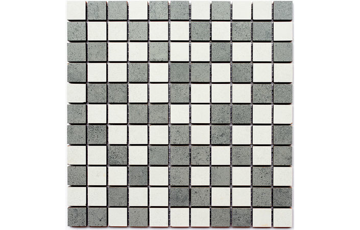 Мозаїка СМ 3030 С2 Gray-White 300x300x8 Котто Кераміка - Зображення dfeb0-cm-3030-c2-gray-white.jpg