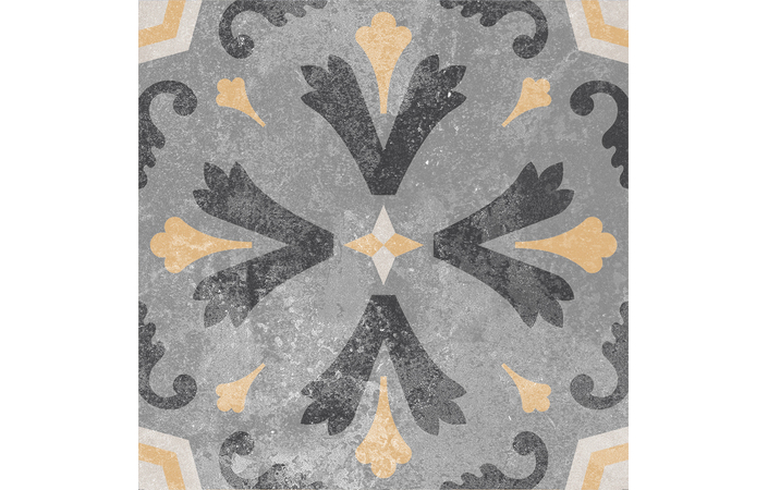 Плитка керамогранітна Ethno №13 мікс 186x186x8 Golden Tile - Зображення f18ed-13.jpg